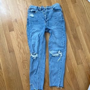 Size 27 Pacsun jeans, ultra high rise slim